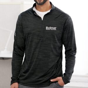 Lightweight Melange Quarter-Zip Pullover Thumbnail