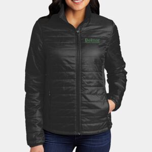 Ladies Packable Puffy Jacket Thumbnail