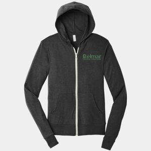 Unisex Triblend Full Zip Lightweight Hoodie Thumbnail