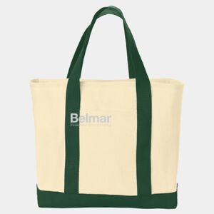 Ideal Twill Two Tone Shopping Tote Thumbnail